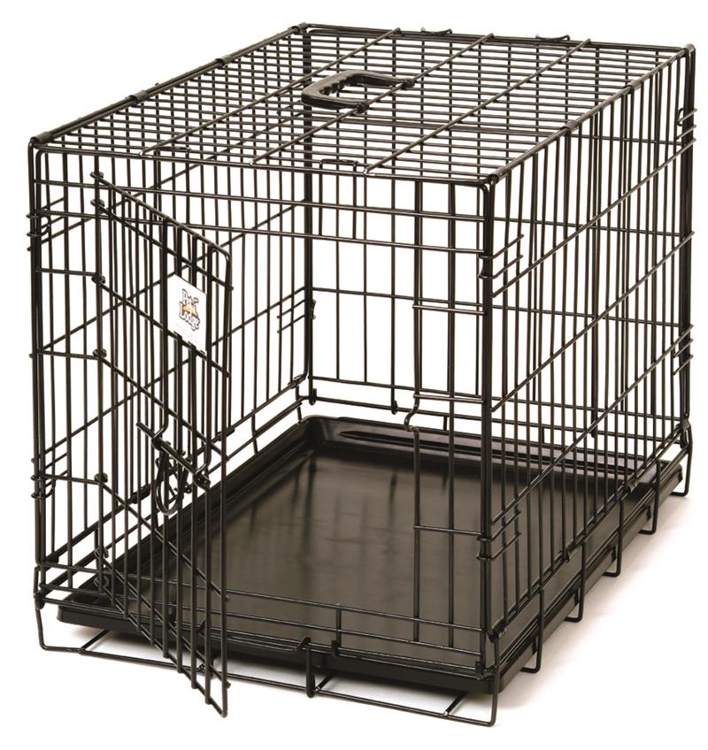 MM100106__PET LODGE WIRE CRATE,24"X18"X21" SMALL
